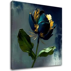 Sodobne slike na platnu - Garden's Vibrant Heartbeat | 100x100 cm