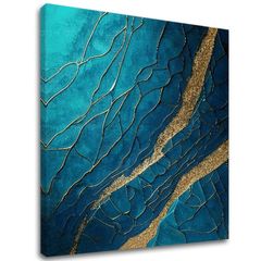 Sodobne slike na platnu - Infinite Layers of Abstraction | 100x90 cm