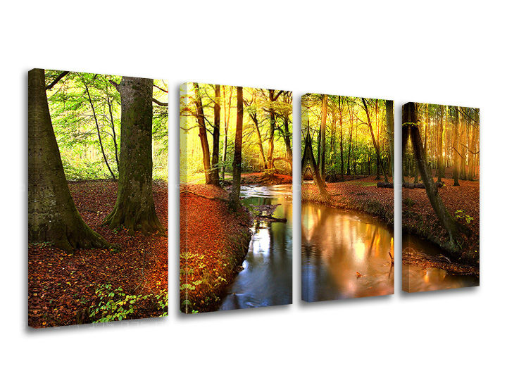 Stenska slika Drevesa 80x40 cm