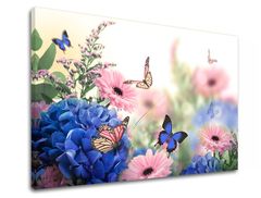 Stenska slika PINK FLOWERS_153-11 20x30 cm