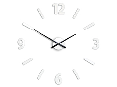 Stenske ure KLAUS WHITE HMCNH061-white